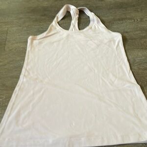 Like New Lululemon Cool Racerback Tank Top size 12 light pink
